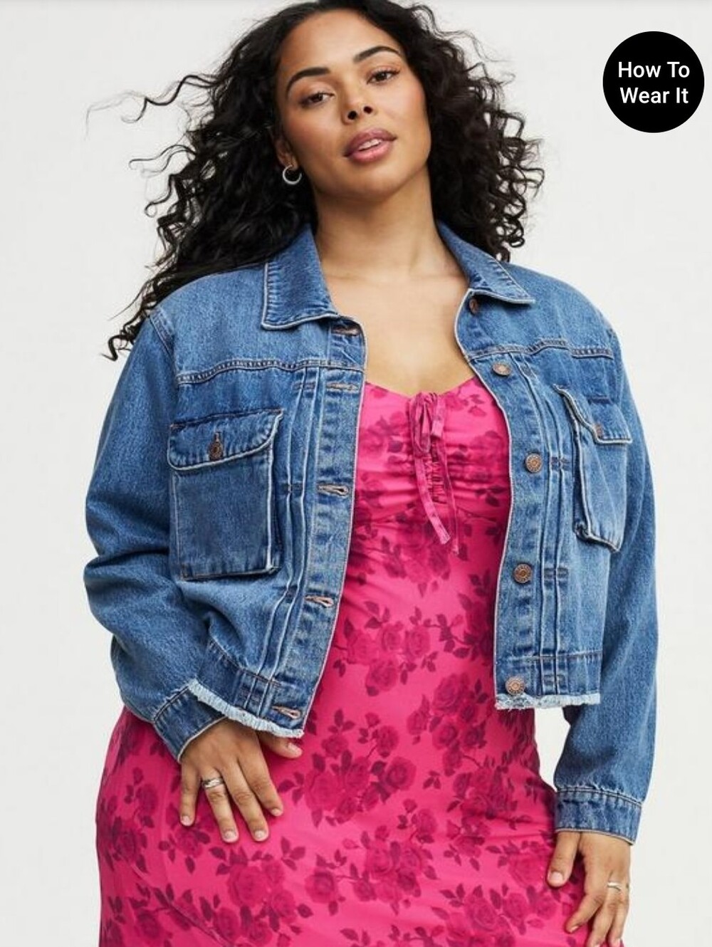 NWT Torrid Vintage Denim Trucker Jacket